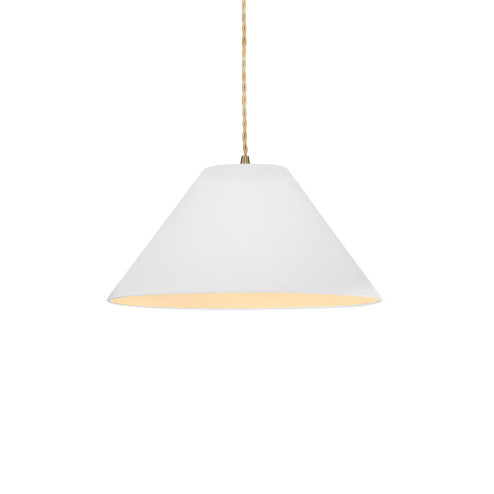 Small Avola 1-Light Pendant (254|CER-6640-BIS-ABRS-BEIG-TWST)