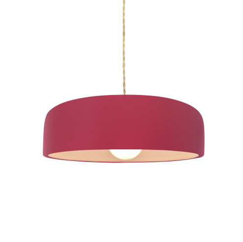 Small Spire 1-Light Pendant (254|CER-6571-CRSE-NCKL-BEIG-TWST-LED1-700)