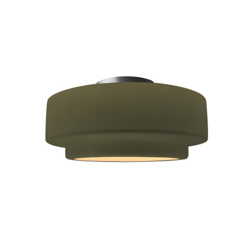 Small Tier Semi-Flush (254|CER-6360-MGRN-NCKL)
