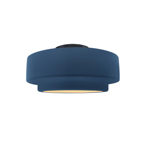 Small Tier Semi-Flush (254|CER-6360-MDMT-MBLK-LED1-700)