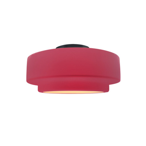 Small Tier Semi-Flush (254|CER-6360-CRSE-MBLK)