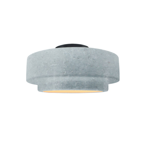 Small Tier Semi-Flush (254|CER-6360-CONC-MBLK)