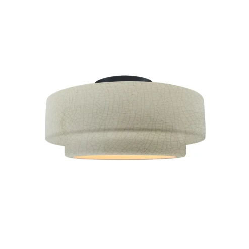 Small Tier Semi-Flush (254|CER-6360-CKC-MBLK-LED1-700)