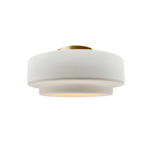 Small Tier Semi-Flush (254|CER-6360-BIS-BRSS)