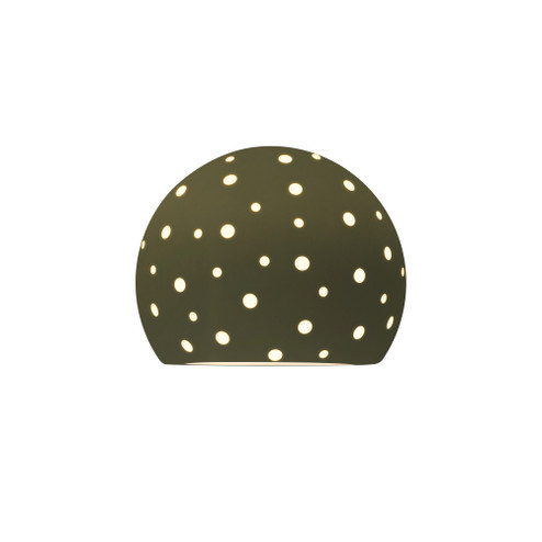 Perforated Globe ADA Wall Sconce (254|CER-5797-MGRN)