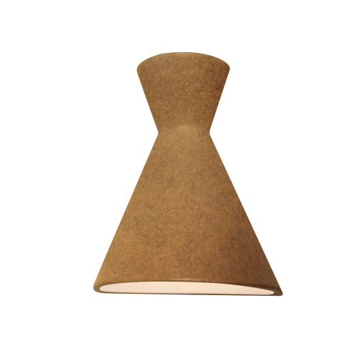 Retro LED Wall Sconce - Open Top and Bottom (254|CER-3105-ANTG)