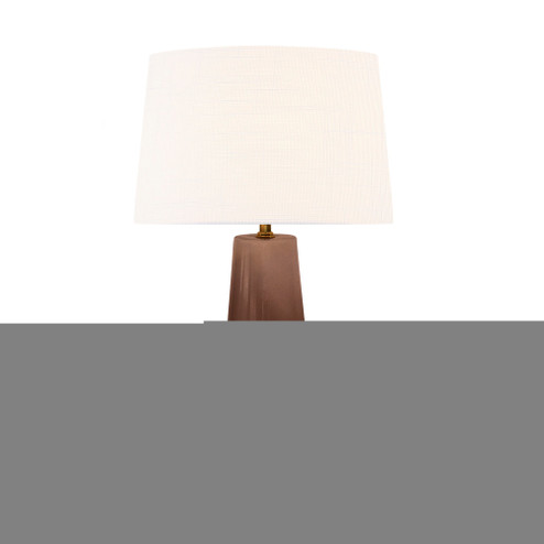 Tower Portable w/ Fabric Shade (254|CER-2585-RRST-WHTE)
