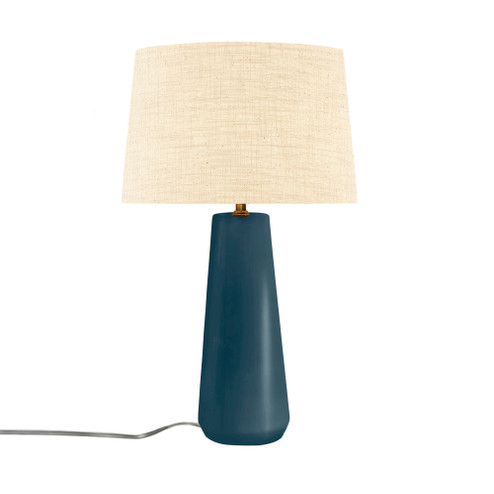Tower Portable w/ Fabric Shade (254|CER-2585-MID-CREM)