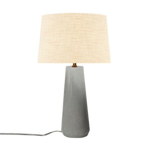 Tower Portable w/ Fabric Shade (254|CER-2585-ANTS-CREM)