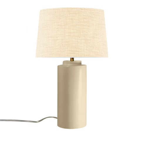 Spire Portable w/ Fabric Shade (254|CER-2575-VAN-CREM)