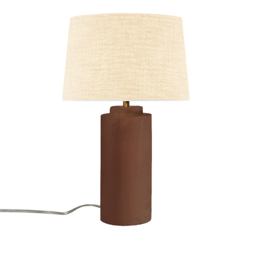 Spire Portable w/ Fabric Shade (254|CER-2575-RRST-CREM)