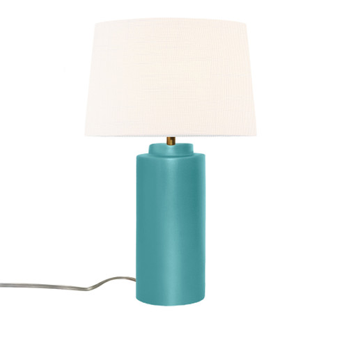 Spire Portable w/ Fabric Shade (254|CER-2575-RFPL-WHTE)