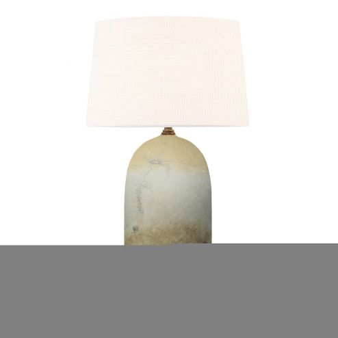 Tall Kava Portable w/ Fabric Shade (254|CER-2565-TRAG-WHTE)