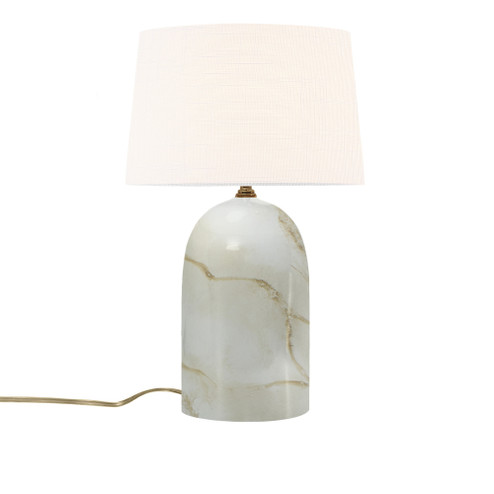 Tall Kava Portable w/ Fabric Shade (254|CER-2565-STOC-WHTE)