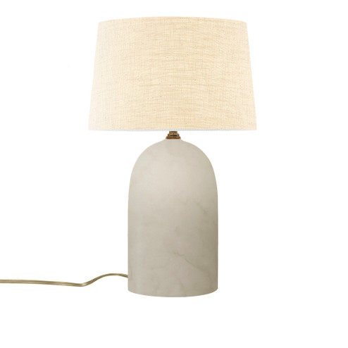 Tall Kava Portable w/ Fabric Shade (254|CER-2565-PATA-CREM)