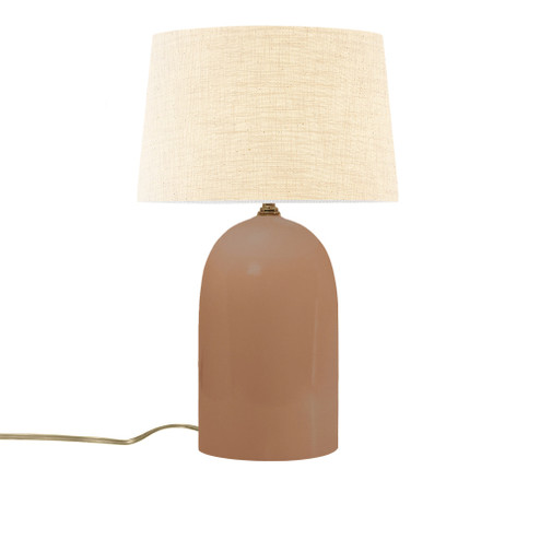 Tall Kava Portable w/ Fabric Shade (254|CER-2565-ADOB-CREM)