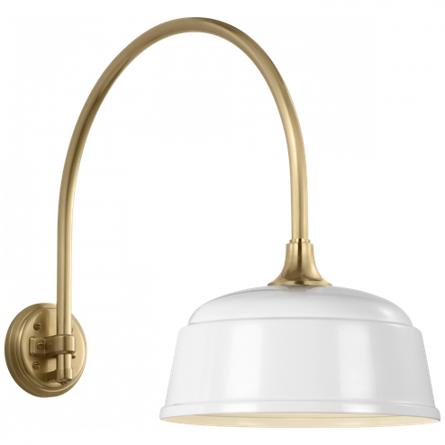 Academy 19.5'' Arched Mack Barn Light (279|TOB 2815HAB/S6-WHT)
