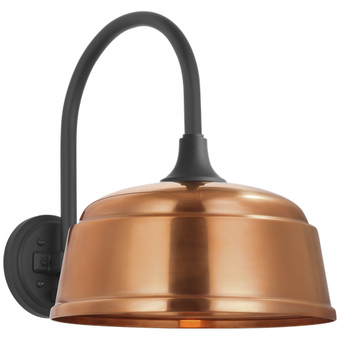 Academy 11'' Arched Mack Barn Light (279|TOB 2814MBK/S6-SC)