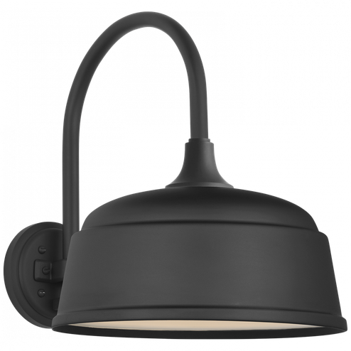 Academy 11'' Arched Mack Barn Light (279|TOB 2814MBK/S6-MBK)