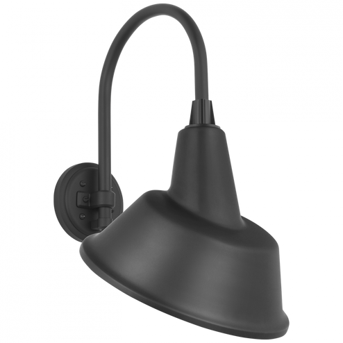 Academy 11'' Arched Mack Barn Light (279|TOB 2814MBK/S3-MBK)