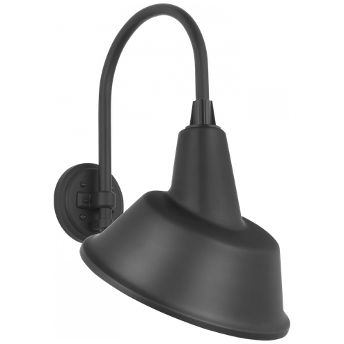 Academy 11'' Arched Mack Barn Light (279|TOB 2814MBK/S3-MBK)
