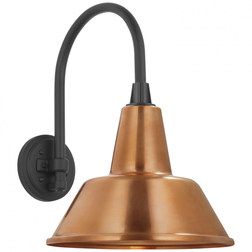 Academy 11'' Arched Mack Barn Light (279|TOB 2814MBK/S1-SC)