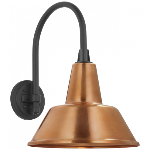 Academy 11'' Arched Mack Barn Light (279|TOB 2814MBK/S1-SC)