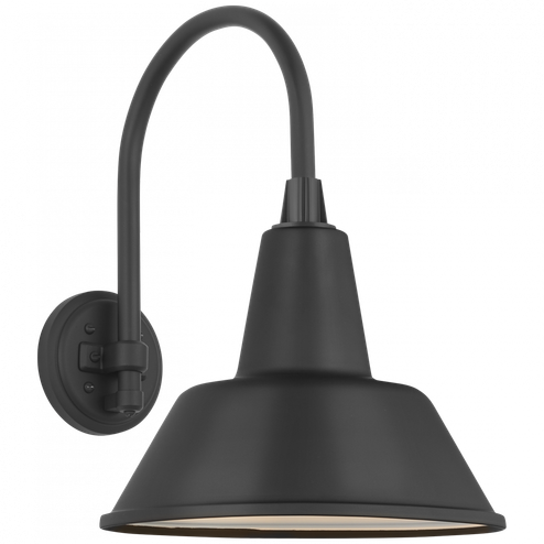 Academy 11'' Arched Mack Barn Light (279|TOB 2814MBK/S1-MBK)