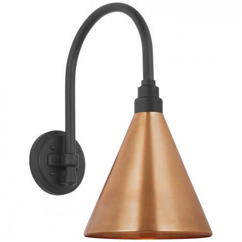 Academy 11'' Arched Mack Barn Light (279|TOB 2814MBK/S10-SC)