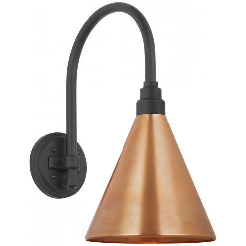 Academy 11'' Arched Mack Barn Light (279|TOB 2814MBK/S10-SC)