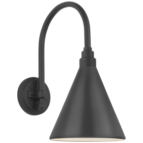 Academy 11'' Arched Mack Barn Light (279|TOB 2814MBK/S10-MBK)
