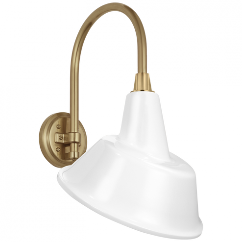 Academy 11'' Arched Mack Barn Light (279|TOB 2814HAB/S3-WHT)