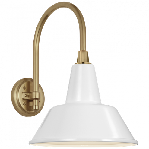 Academy 11'' Arched Mack Barn Light (279|TOB 2814HAB/S1-WHT)