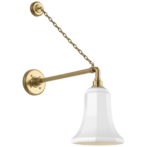 Academy 17.5'' Anchored Mack Barn Light (279|TOB 2813HAB/S8-WHT)