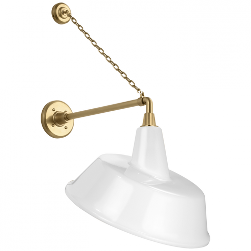 Academy 17.5'' Anchored Mack Barn Light (279|TOB 2813HAB/S4-WHT)