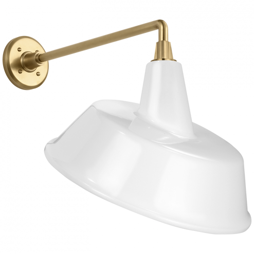 Academy 17.5'' Mack Barn Light (279|TOB 2812HAB/S4-WHT)