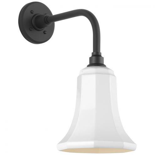 Academy 11'' Rex Barn Light (279|TOB 2808MBK/S8-WHT)