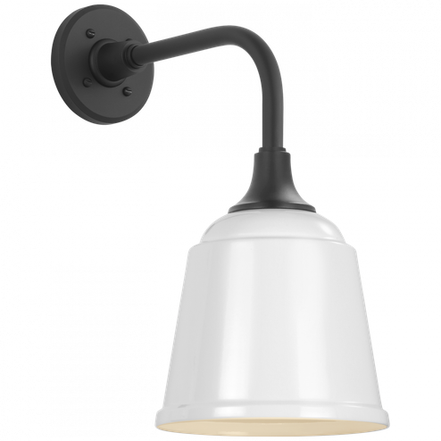 Academy 11'' Rex Barn Light (279|TOB 2808MBK/S5-WHT)
