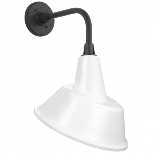 Academy 11'' Rex Barn Light (279|TOB 2808MBK/S3-WHT)