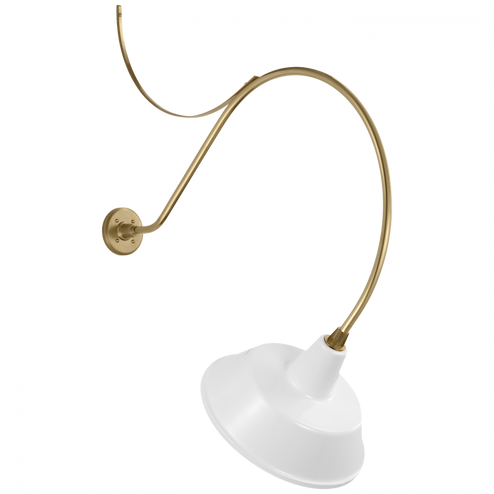 Academy 36'' Anchored Larrabee Barn Light (279|TOB 2807HAB/S2-WHT)