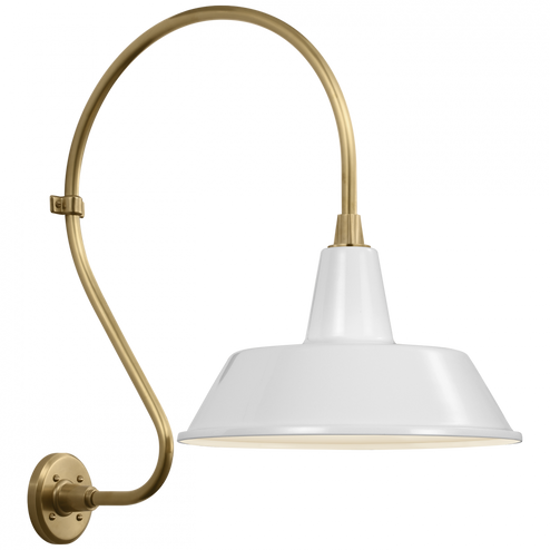 Academy 18'' Larrabee Barn Light (279|TOB 2805HAB/S2-WHT)