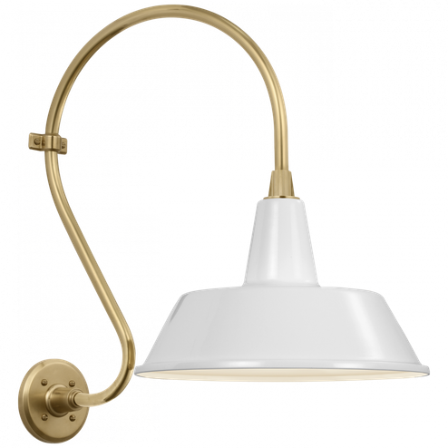 Academy 15'' Larrabee Barn Light (279|TOB 2804HAB/S2-WHT)