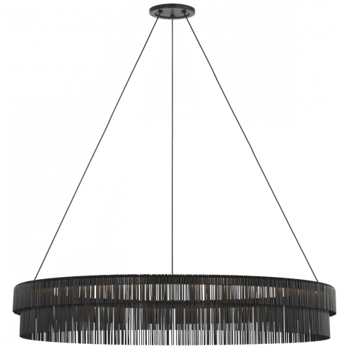 Differo 40'' Layered Ring Chandelier (279|KW 5061AI)