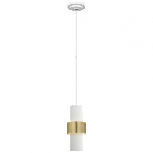 Chalmette 6'' Layered Pendant (279|JN 5328PW/G)