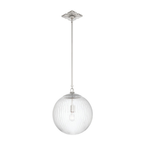 Orly 14'' Polished Nickel Pendant (205|ORY-1007-PN-CL)