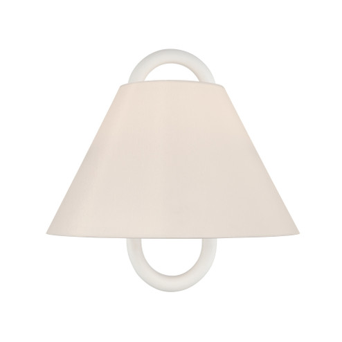 Jojo 11.75'' Vibrant Gold + Matte White Sconce (205|JOJ-801-VG-MT)