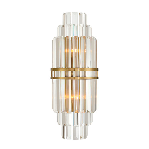 Hayes 7.5'' Aged Brass Sconce (205|HAY-1411-AG)