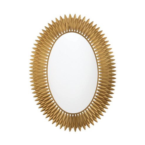 Broche 31.25'' Integrated LED Antique Gold Mirror (205|BRH-M500-GA)