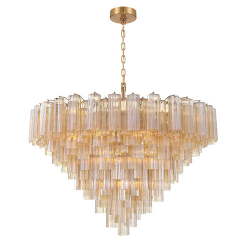 Addis 49'' Aged Brass Chandelier (205|ADD-327-AG-AM)