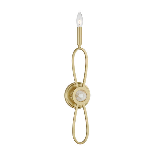 Minette 1-Light Wall Sconce in Spun Gold (128|9-4100-1-328)